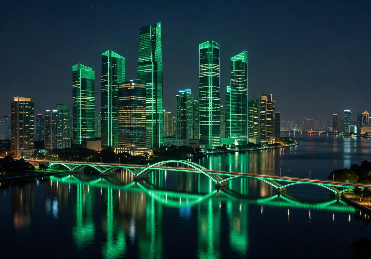 Grand Emerald Night View