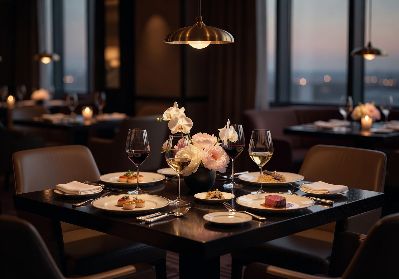 Luxury fine dining experience