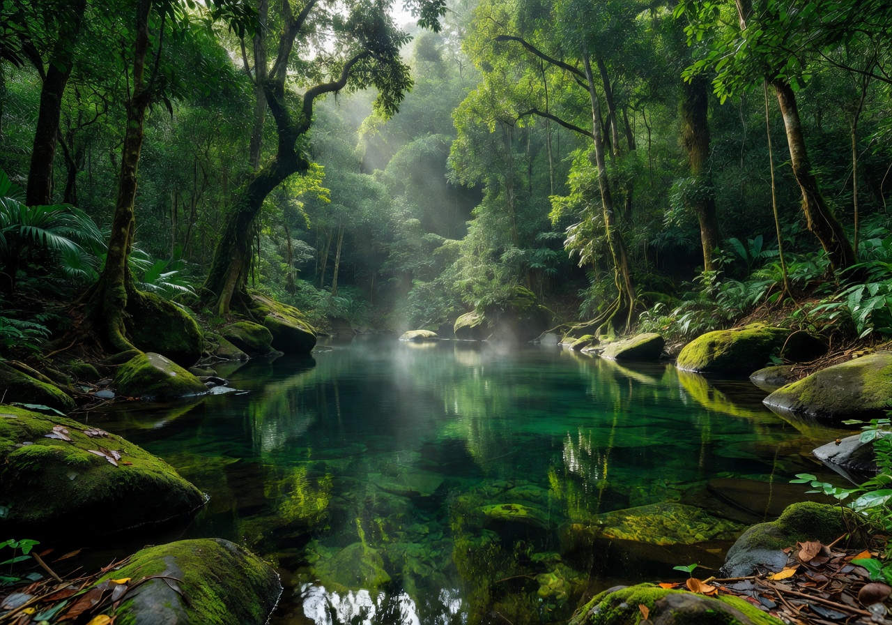 Main view of The Grand Emerald pool